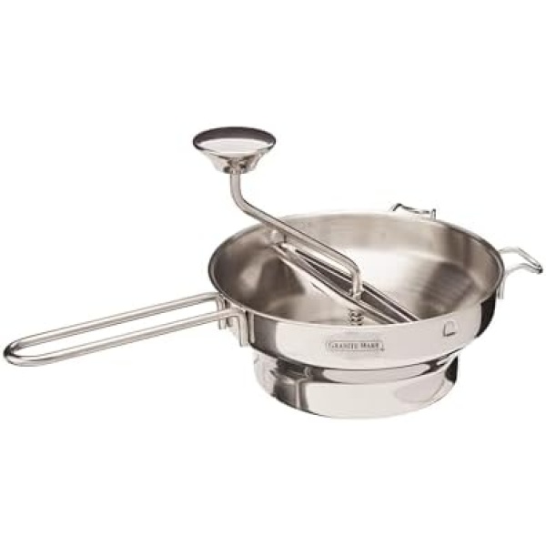 Granite Ware Stainless Steel Deluxe Food Mill - 2-Quart, Durable