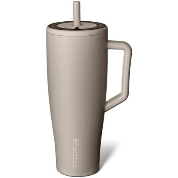 BrüMate Era 40 oz Tumbler with Handle and Straw | 100% Leakproof Insulated