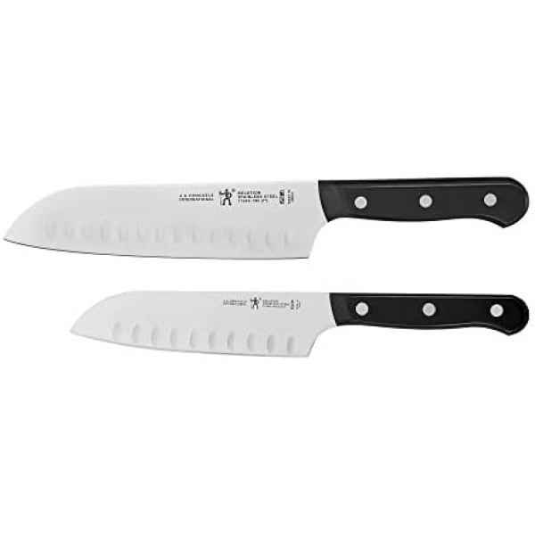 HENCKELS Solution Razor-Sharp 2-pc Knife Set, Santoku Knife 5 Inch, Santoku