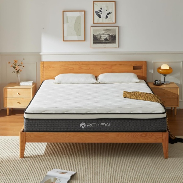 Review Full Mattress, 12 Inch Full Size Mattress in a Box