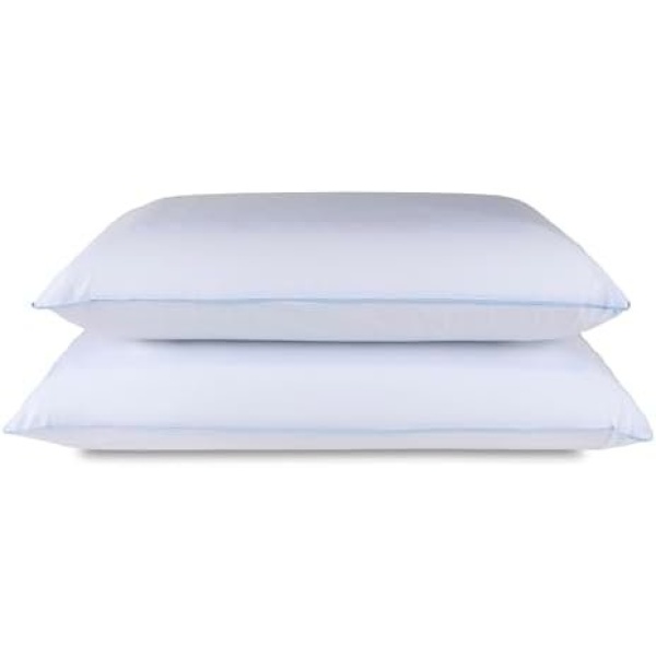 Tempur-Pedic TEMPUR-Cloud Dual Cooling Pillow, Queen, White