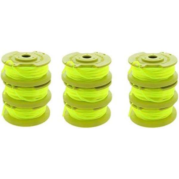 Ryobi One PLUS+ AC80RL3 OEM .080 Inch Twisted Line and Spool Replacement