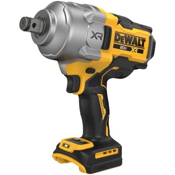 DEWALT 20V MAX XR 3/4 Inch Cordless Impact Wrench with Hog Ring Anvil