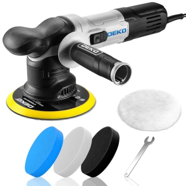 Car Buffer Polisher: DEKOPRO 6 Inch Dual Action Orbital Buffer Polisher