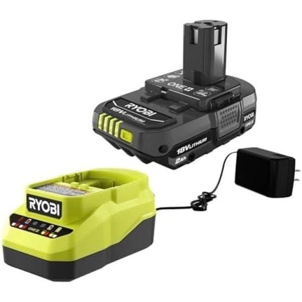 Ryobi One+ 18v Lithium Ion 2.0ah Battery and Charger Kit, Extreme Weather
