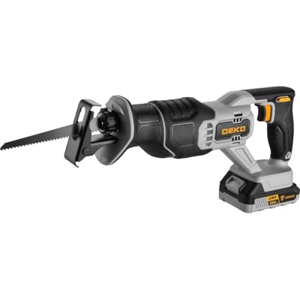 Cordless Reciprocating Saw: DEKOPRO 20V Lithium Ion Power Reciprocating Saw
